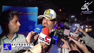 طرح شکار پلیس راهنمایی و رانندگی راهور تهران بزرگ تخلفات شبانه سرهنگ سید ابوالفضل موسوی پور