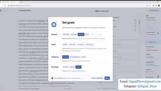 تصحیح و نگارش متن رزومه تحصیلی با گرامرلی پرمیوم -  Curriculm Vita (CV) - Grammarly Permium