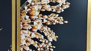 تابلو وان یکاد قاب طلایی کد دو