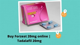 Buy Forzest 20mg Tablets Online |  Tadalafil 20mg