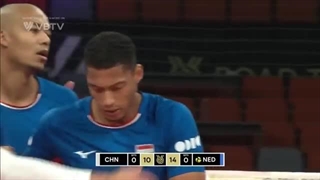 خلاصه دیدار چین (2)  - (3) هلند، در رقابتهای والیبال انتخابی المپیک 2023