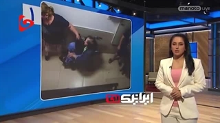 فشار خوردن مجری شبکه ی بهائی منوتو از حمله ی نیروهایی مقاومت به سرزمین اشغال شده توسط اربابش