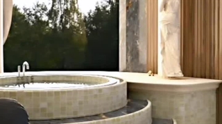 طراحی سونا و جکوزی کلاسیک