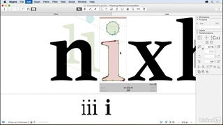 آموزش جامع Glyphs App - گرافیسم