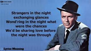 Frank Sinatra - Strangers In The Night آهنگ همراه با متن