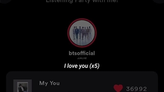 روز سختی داشتید؟:( این ویدیو جونگکوک یک دقیقه پشت هم تکرار میکنه که چقدر دوستتون داره