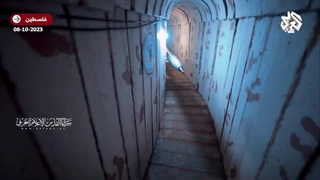 فیلم تونل موشکی رزمندگان مقاومت فلسطین در عملیات طوفان الاقصی