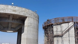 پیشرفت پروژه در حال اجرا گل‌گهر سیرجان - گروه ساختمانی چمن آرا