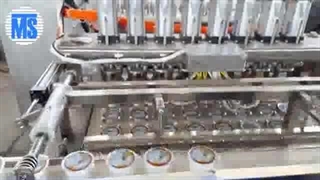 دستگاه پرکن 8 لاین خطی دهانه 75 توان صنعت | 09152000050