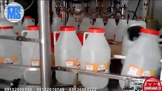 دستگاه پرکن و سیلکن دبه توان صنعت / 09152000050