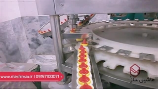 دستگاه پرکن و بسته بندی سس کچاپ و سس مایونز | 09157100071