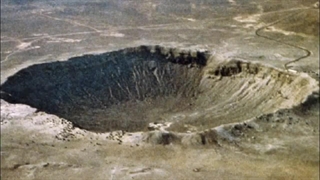 برخورد شهاب سنگ به زمین | 1 دقیقه بعد از برخورد شهاب سنگ