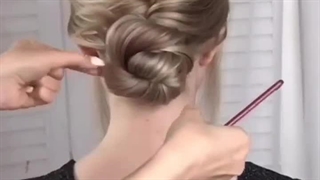 آموزش مدل شینیون عروس و مجلسی