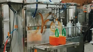 پرکن 2 نازل خطی مخصوص مایعات غلیظ | 09157100071