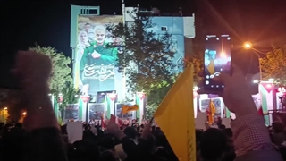 ما ملت امامیم آماده قیامیم - هم اکنون: تجمع مردم در حمایت از مردم فلسطین در تهران