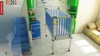 تخت اطفال بیمارستانی سری پدیا