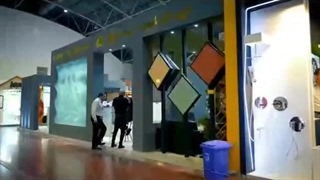 حضور قدرتمند گروه کارخانجات شیشه اردکان در نمایشگاه صنعت ساختمان یزد