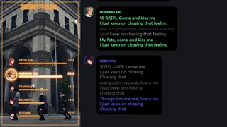 CHASING THAT FEELING lyrics + line distribution _ TXT