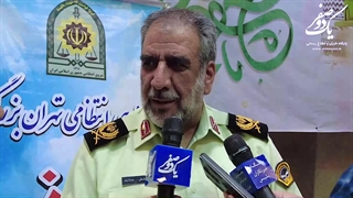 میز خدمت پلیس پایتخت با حضور رئیس پلیس تهران بزرگ سردار عباسعلی محمدیان مسجد حسین شهید استاد حسن بنا