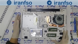 تعویض دی وی دی رایتر لپ تاپ لنوو Lenovo Ideapad Z50-70 || کامپیوتر افق