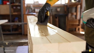 کاربرد محصول چسب چوب پلی اورتانی آکفیکس در پروژه مازند چوب آریا