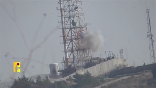 انهدام تجهیزات جاسوسی اسرائیل با موشک های هدایت شونده توسط حزب الله لبنان