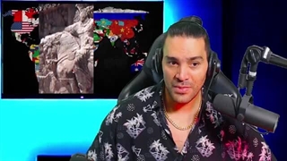 14020807: آ.خامنه ای و مجسمه شاپور یکم ساسانی پادشاه ایران