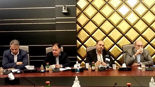 تورج معراجی در نشست خبری عرضه اولیه سهام شرکت توسعه معادن کرومیت کاوندگان بنا در شرکت فرابورس ایران