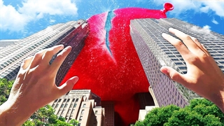 بادکنک آبی غول آسا