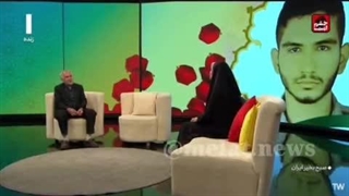 قهر پدر روح الله عجمیان از برنامه زنده تلویزیونی