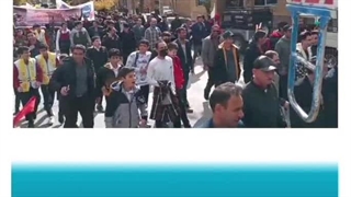 تجمع ضد استکباری مردم شریف و ولایت‌مدار فریدونشهر در یوم الله ۱۳ آبان