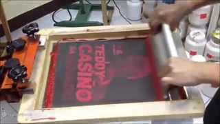 چاپ سیلک | چاپ سیلک دستی روی پارچه | سیلک رنگی