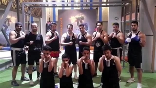 حرکات کیک بوکسینگ همراه با استاد رضا زیبایی