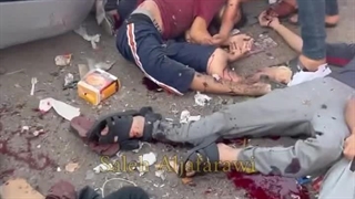 Massacre of Gazans by Israel around al-Shifa hospital