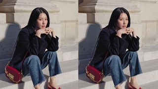 پاییز 2023 با بازی میون | دارای دسته بالای الماس و پشت زنجیر الماسی تیلدا | جیمی چو