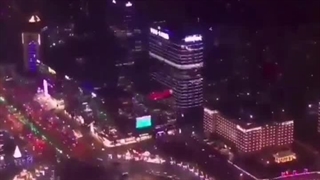 نمای شبانه شهرهای بزرگ چین