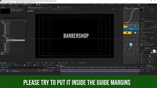 آموزش پروژه افترافکت Barbershop Promo