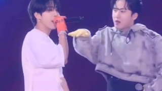 استری کیدز، وقتی هان بخش هیونجین رو رپ میکنه.