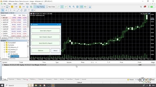 دمو رایگان ربات قاصدک ---- گزارش متاتریدر به تلگرام