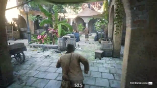 کیس نسل 12 رم 16 یکترا هارد و 256 گیگ m2 گرافیک GTX1650 تست بازی RED DEAD 2