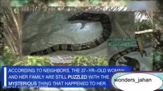 عجایب:زنی‌که‌مارحامله‌بودوشگفت‌زده‌شد