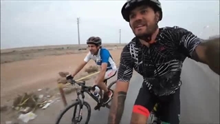 استقبال از سایکل توریست