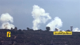 شلیک موشک های هدایت شونده و مینی کاتیوشا توسط حزب الله لبنان - طوفان الاقصی