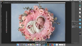 ترکیب بندی بک دراپ در فتوشاپ