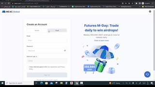 آموزش ثبت نام در صرافی مکسی (فقط ایرانی ها ببینند)