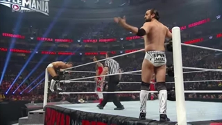 کشتی کج تیمی بین The Usos vs The Miz & Damien Mizdwo در Royal Romble 2013