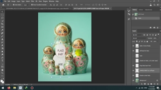 بک گراند عکاسی نوزادی