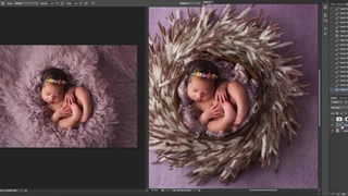 آموزش ویرایش عکس نوزاد