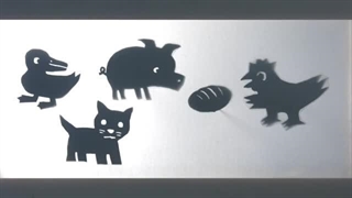The Little Red Hen - Shadow Puppet Show