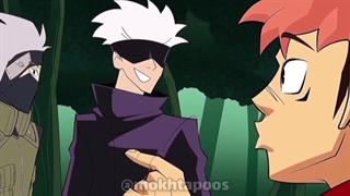 طنز جالب گوجو ساتوری و کاکاشی (کپشن فوقلعاده)